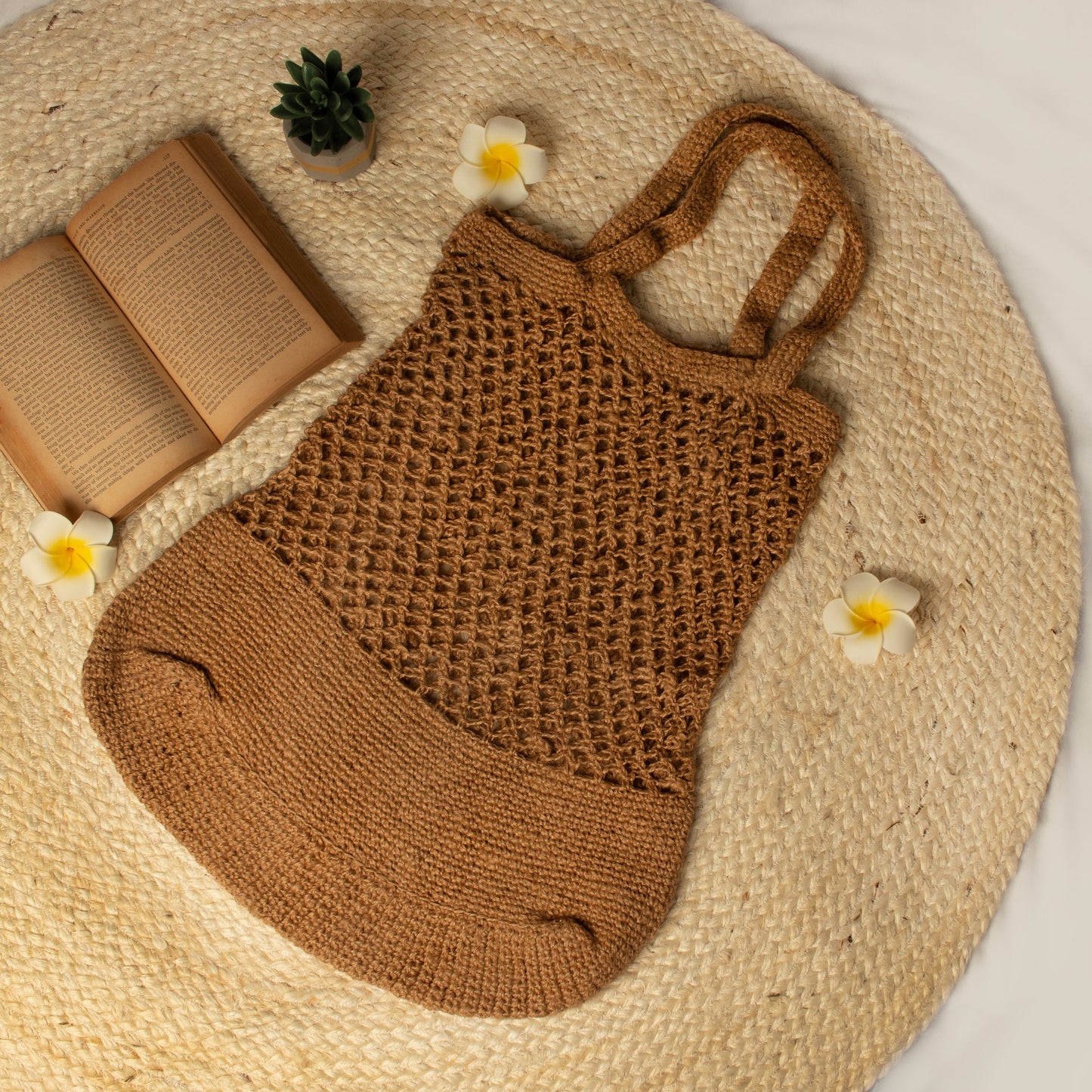 Hand Woven Charm Crochet bag - My Store -