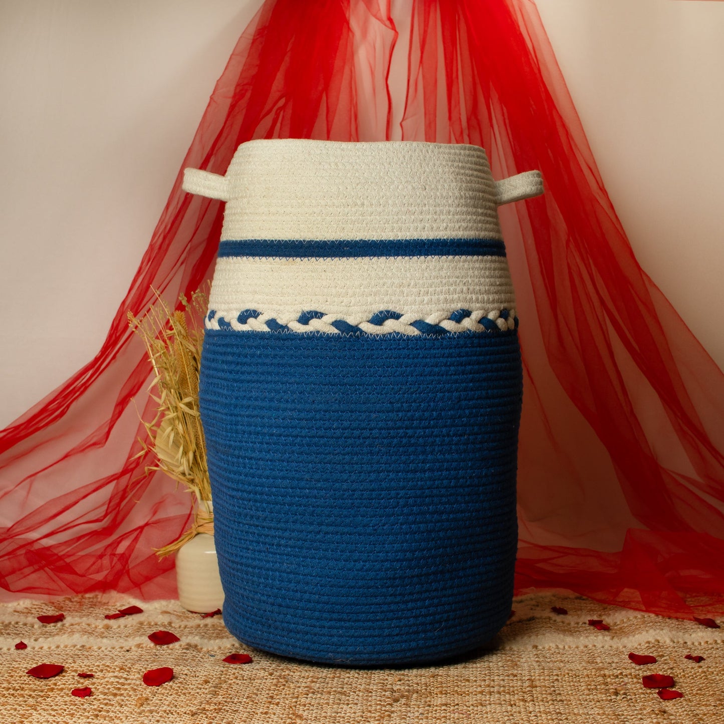 Blue panda Laundry basket - Anantoi - 