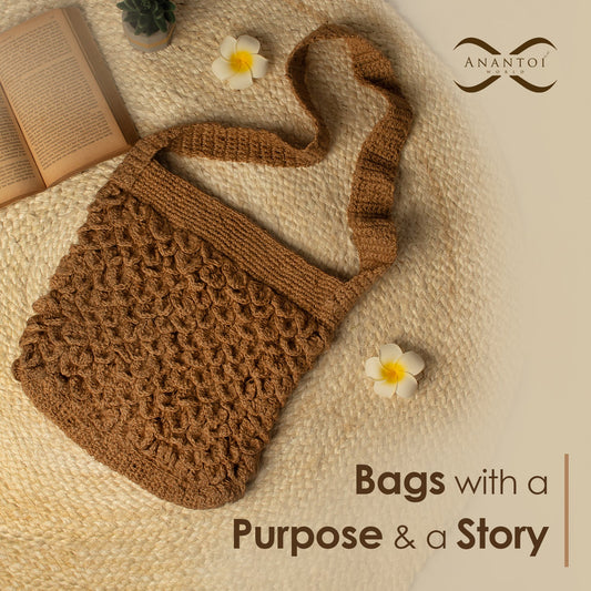 Crochet Sling Bag - Anantoi -