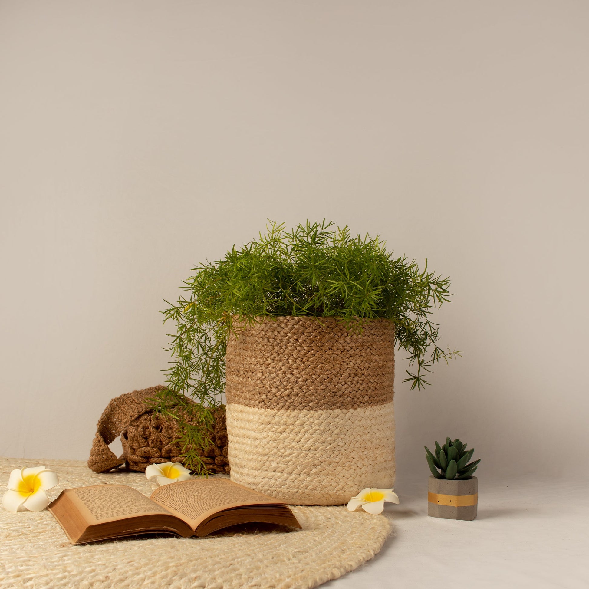Jute Planter Duel Color - My Store - 